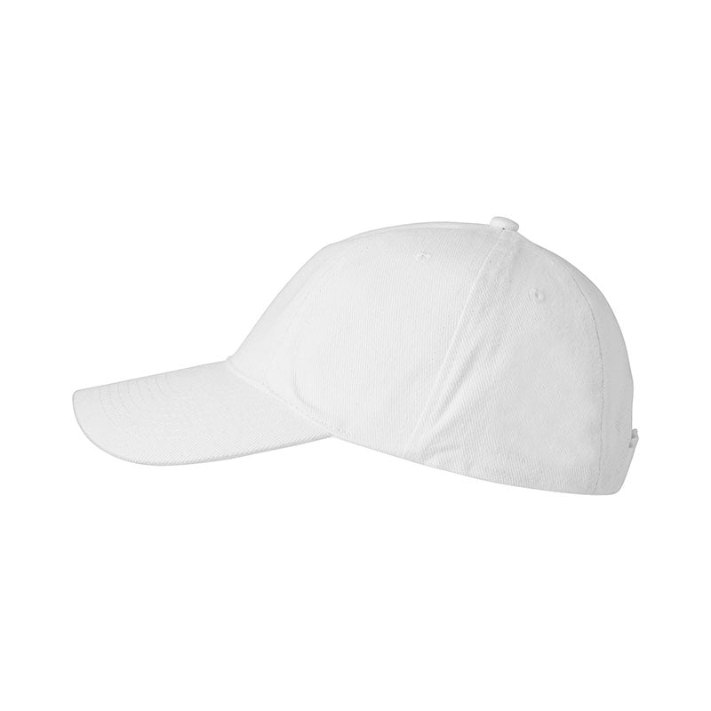 Bomulds Cap, Hvid