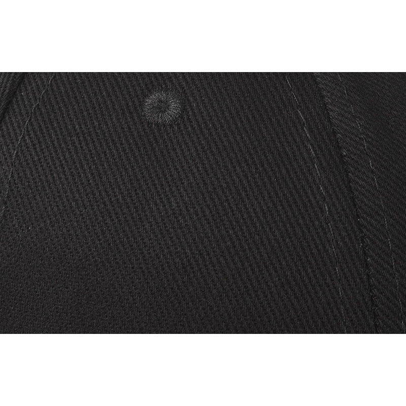 Bomulds Cap, Sort