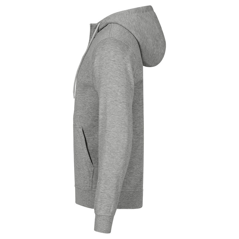 Miami Hoody Full Zip, Gråmeleret