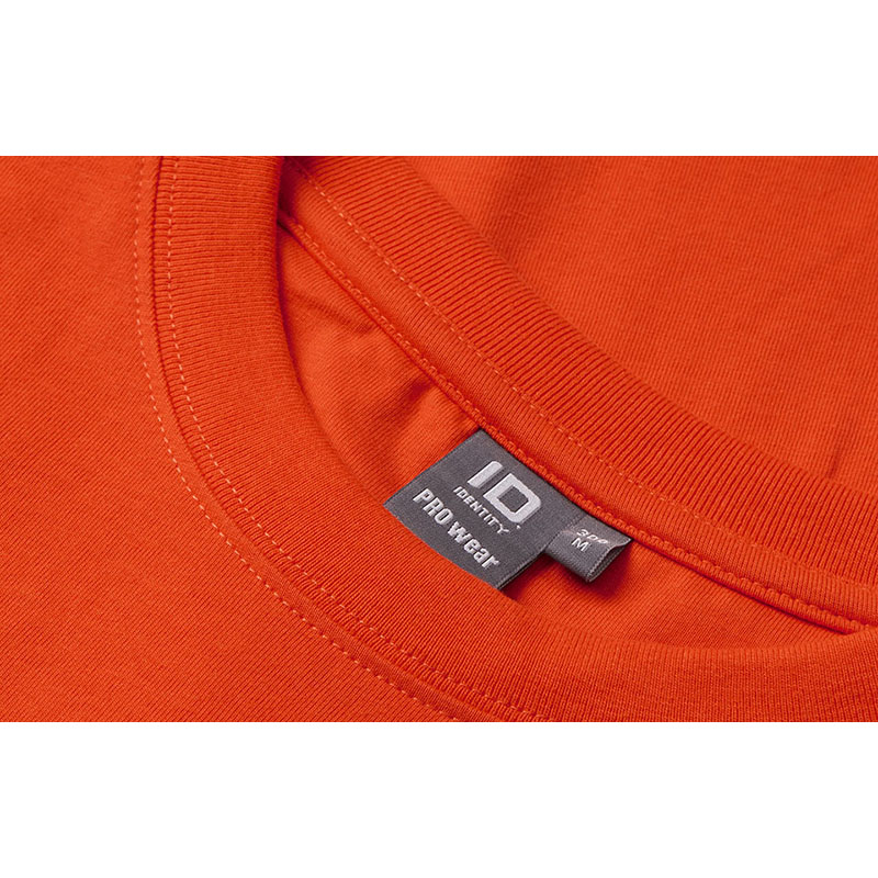 Basis t-shirt, Orange