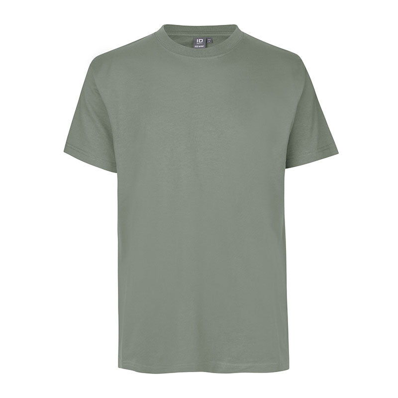 Basis t-shirt, Støvet grøn