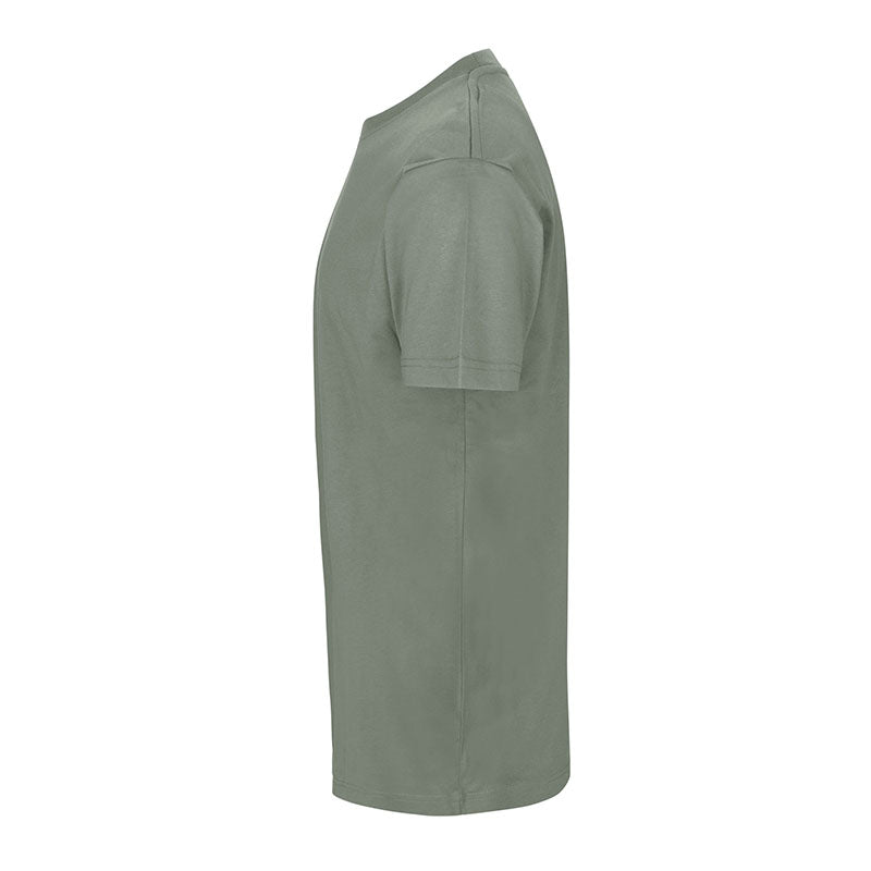 Basis t-shirt, Støvet grøn