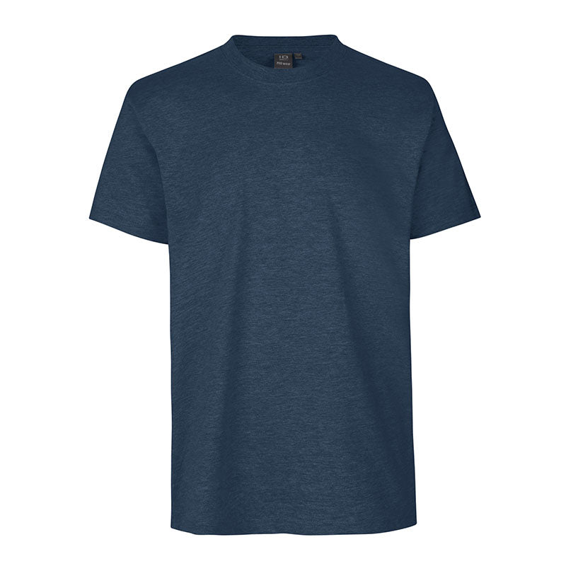 Basis t-shirt, Blåmeleret