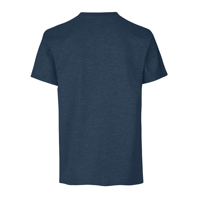 Basis t-shirt, Blåmeleret