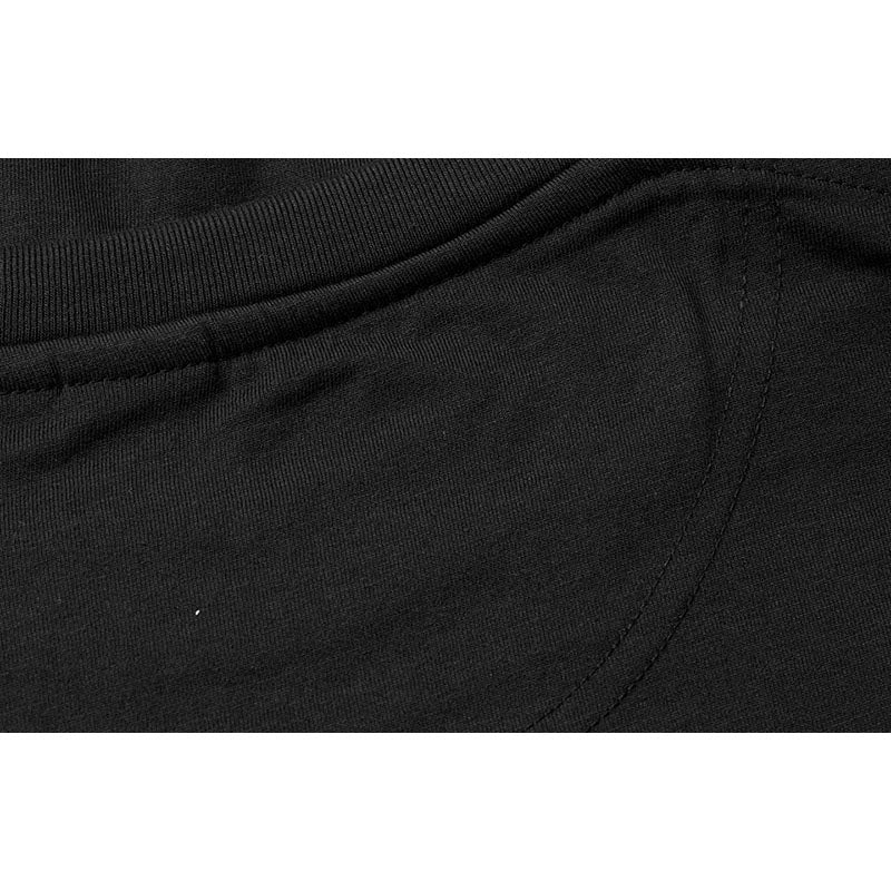 T-shirt Light Herre, Sort