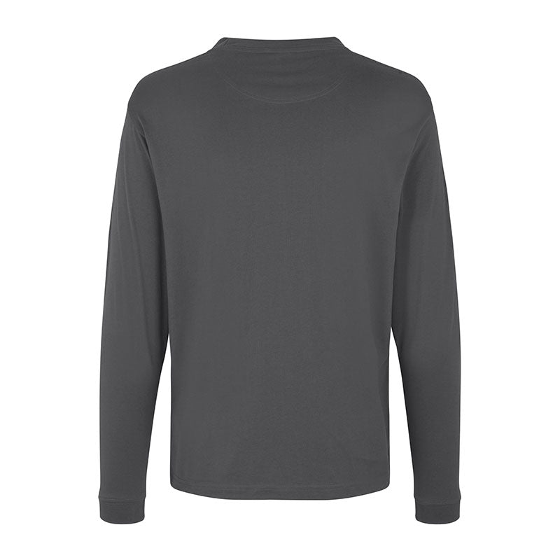 Langærmet t-shirt, Silvergrey