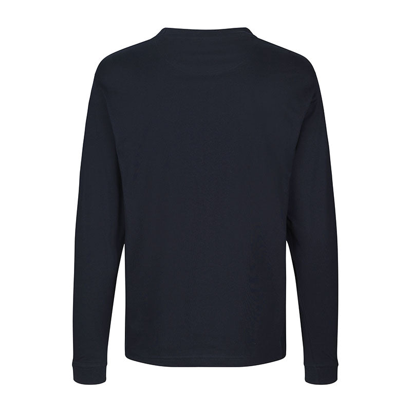 Langærmet t-shirt, Navy