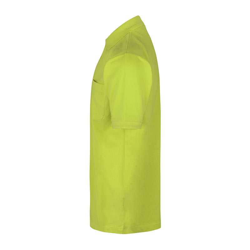 Poloshirt med lomme, Lime
