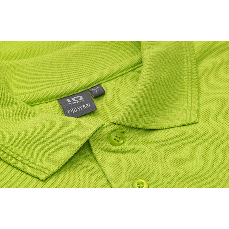 Poloshirt med lomme, Lime