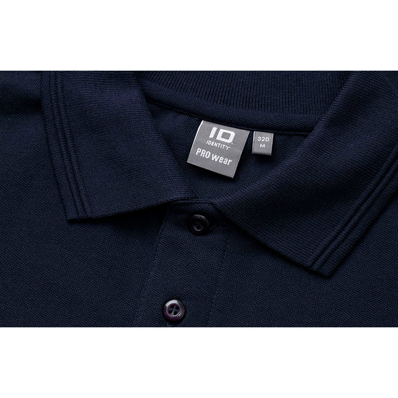 Poloshirt med lomme, Navy