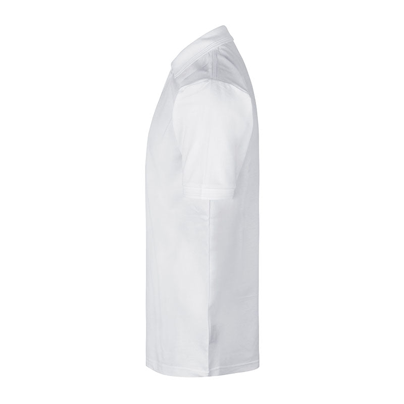 Poloshirt uden lomme, Hvid
