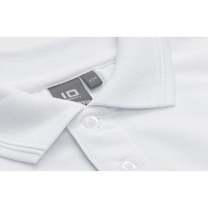 Poloshirt uden lomme, Hvid