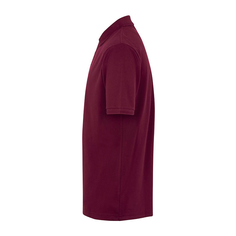 Poloshirt uden lomme, Bordeaux