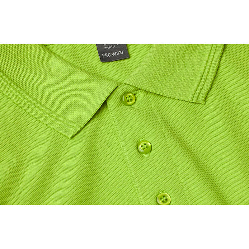 Poloshirt uden lomme, Lime