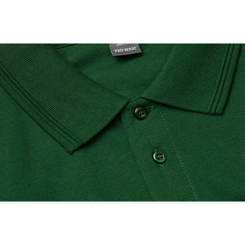 Poloshirt uden lomme, Flaskegrøn