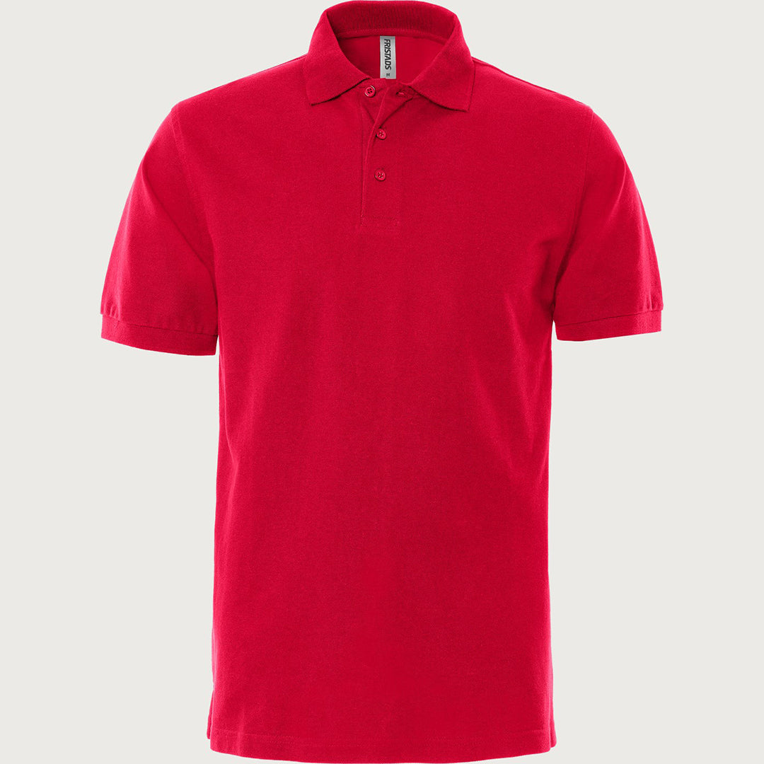 Acode Heavy poloshirt, Rød