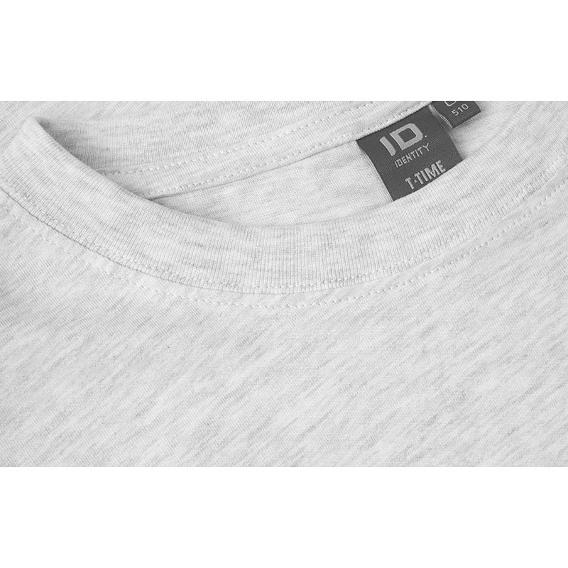 T-TIME® T-shirt Herre, Snow Melange