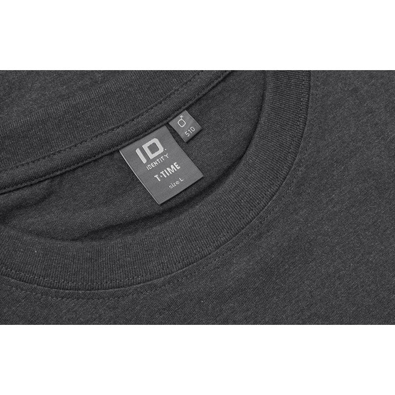 T-TIME® T-shirt Herre, Grafit melange