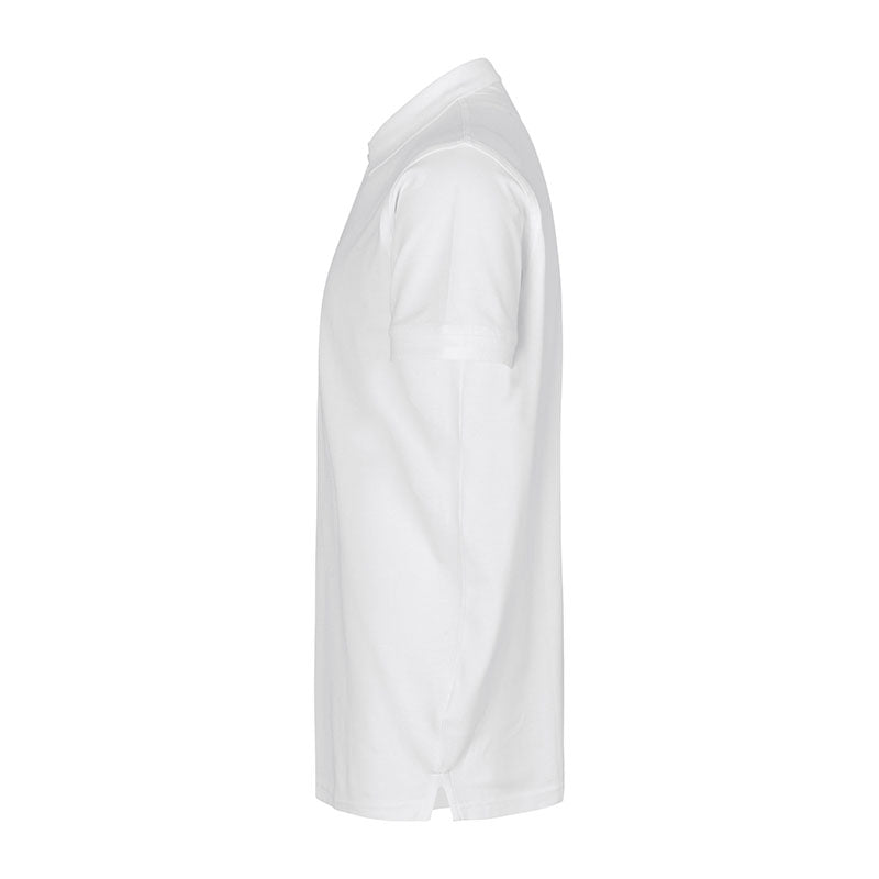 Poloshirt Stretch Herre, Hvid
