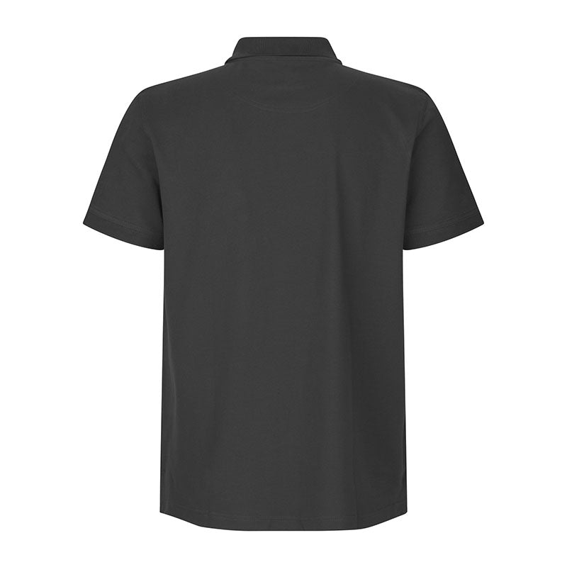 Poloshirt Stretch Herre, Koksgrå