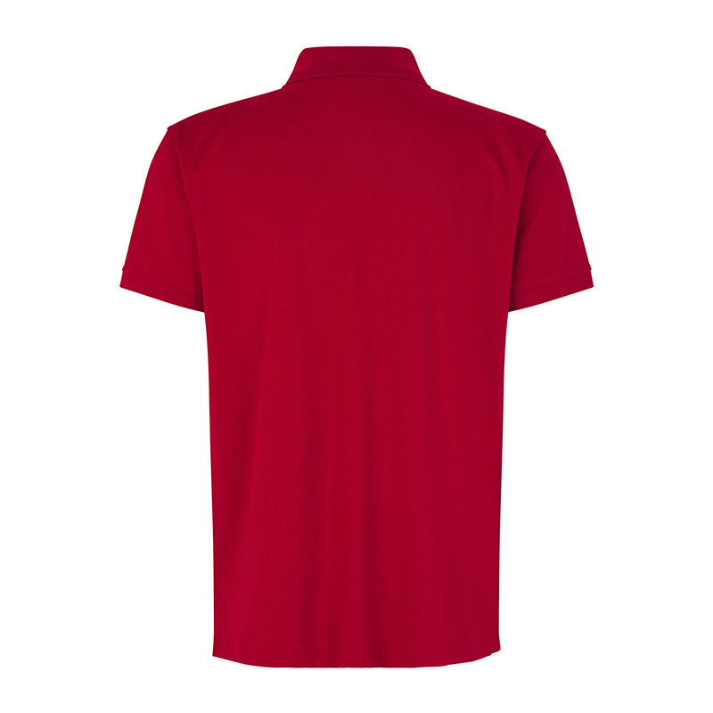 Poloshirt Stretch Herre, Rød