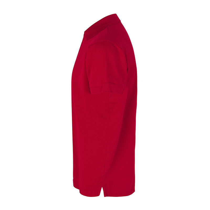 Poloshirt Stretch Herre, Rød