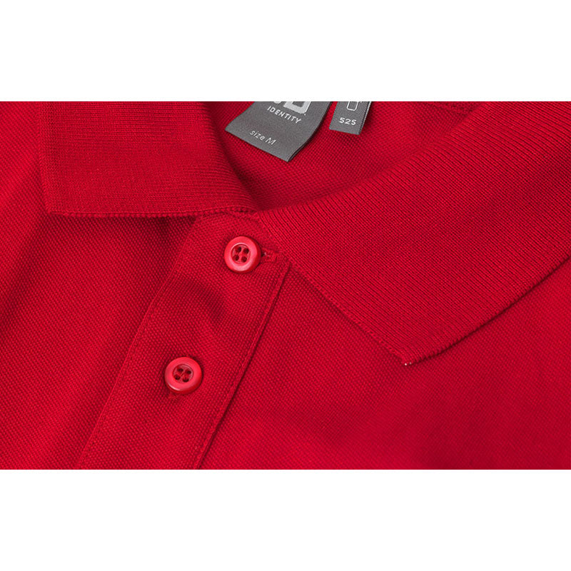 Poloshirt Stretch Herre, Rød