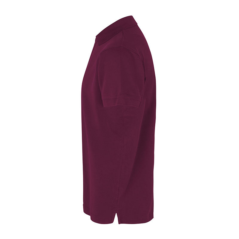 Poloshirt Stretch Herre, Bordeaux