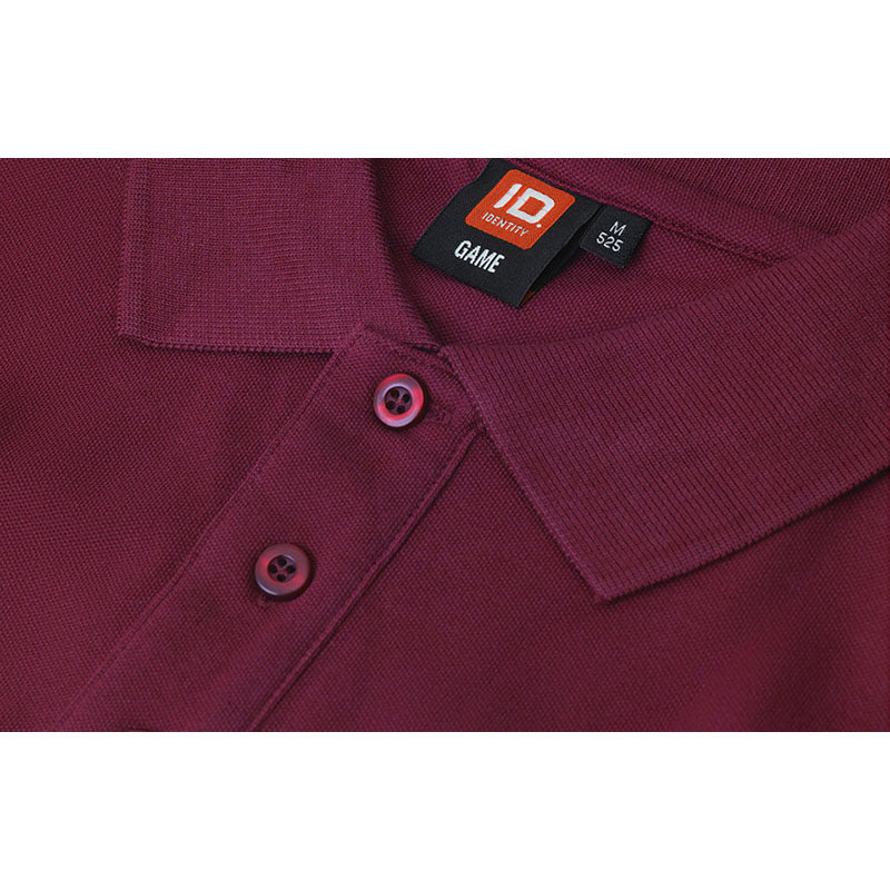 Poloshirt Stretch Herre, Bordeaux