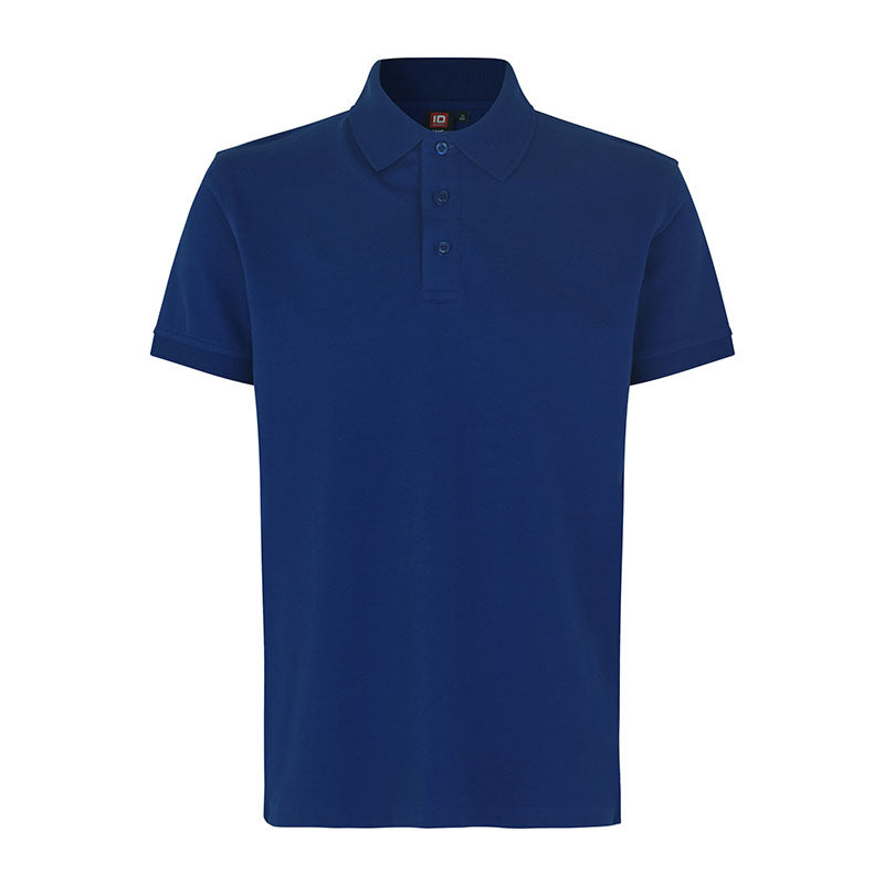Poloshirt Stretch Herre, Kongeblå