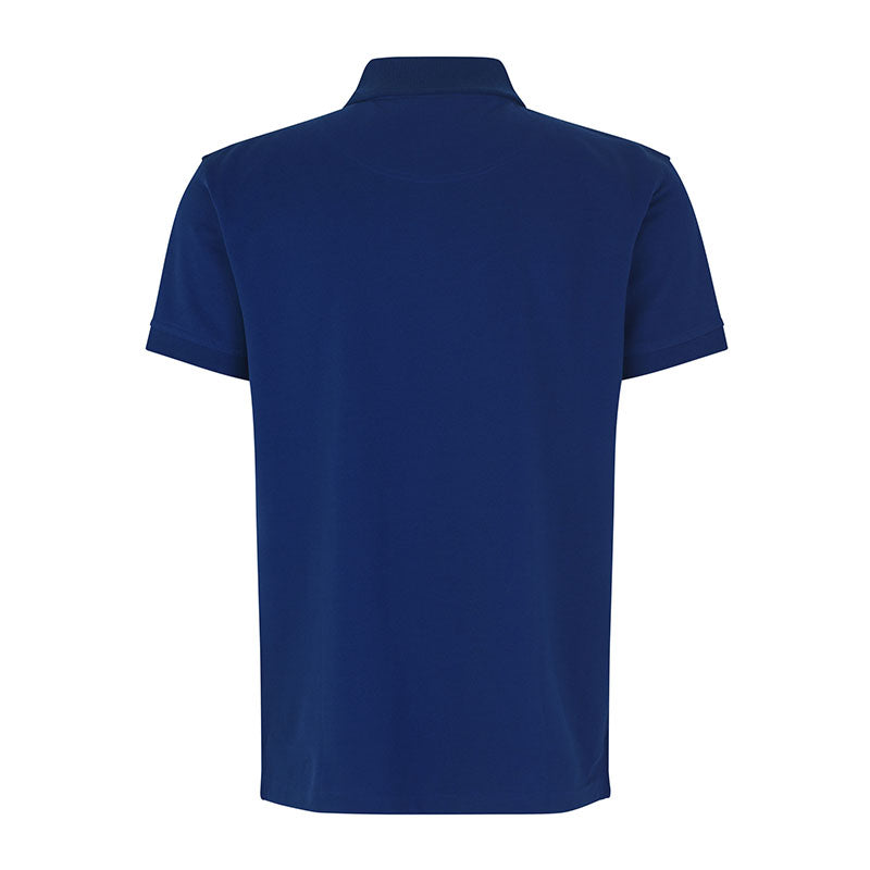 Poloshirt Stretch Herre, Kongeblå