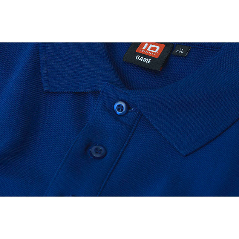 Poloshirt Stretch Herre, Kongeblå