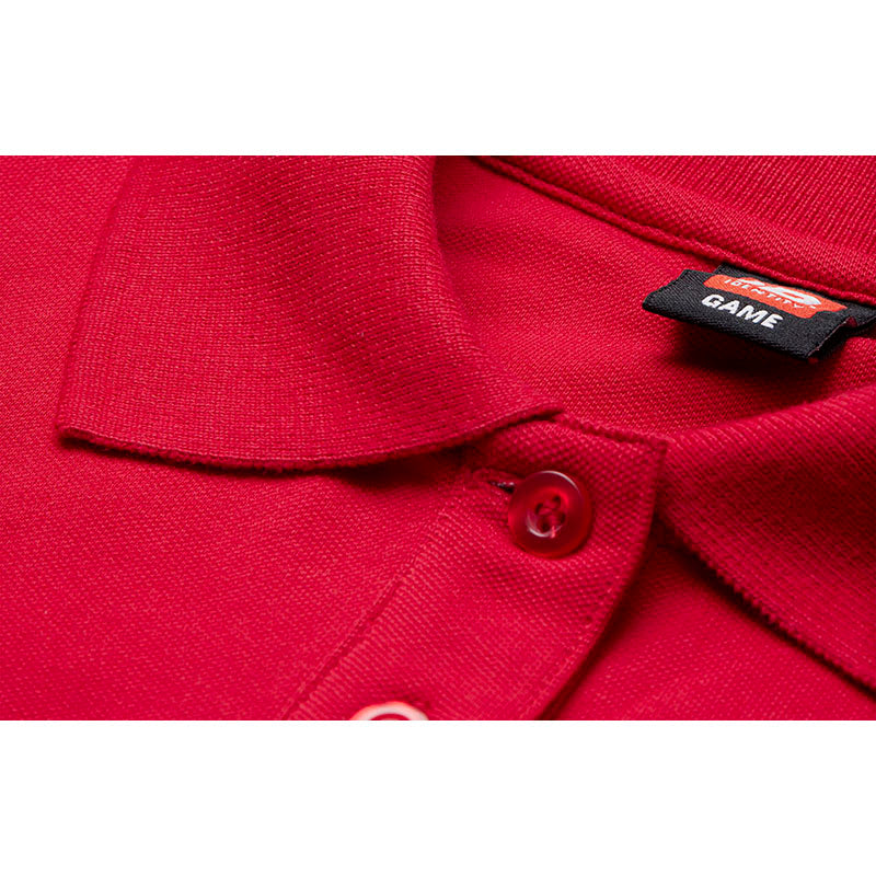 Poloshirt Stretch Dame, Rød