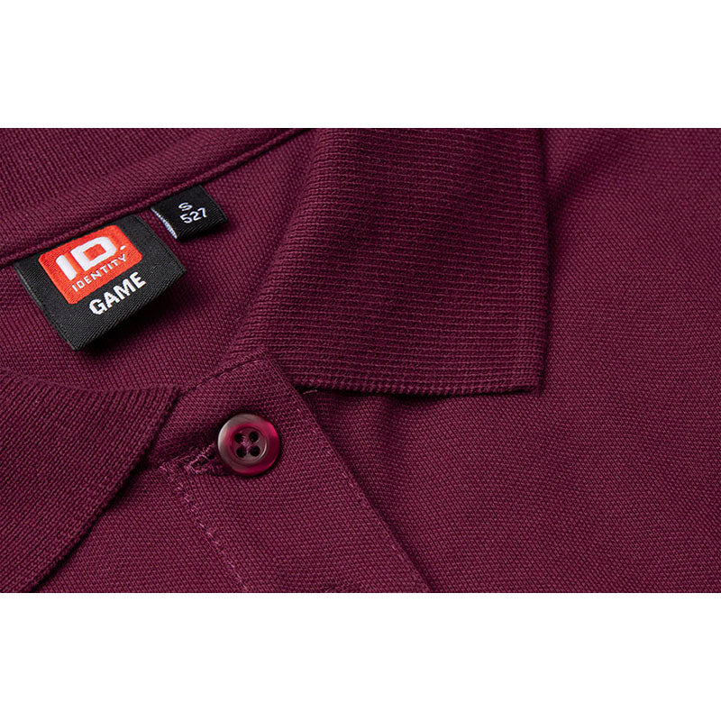 Poloshirt Stretch Dame, Bordeaux
