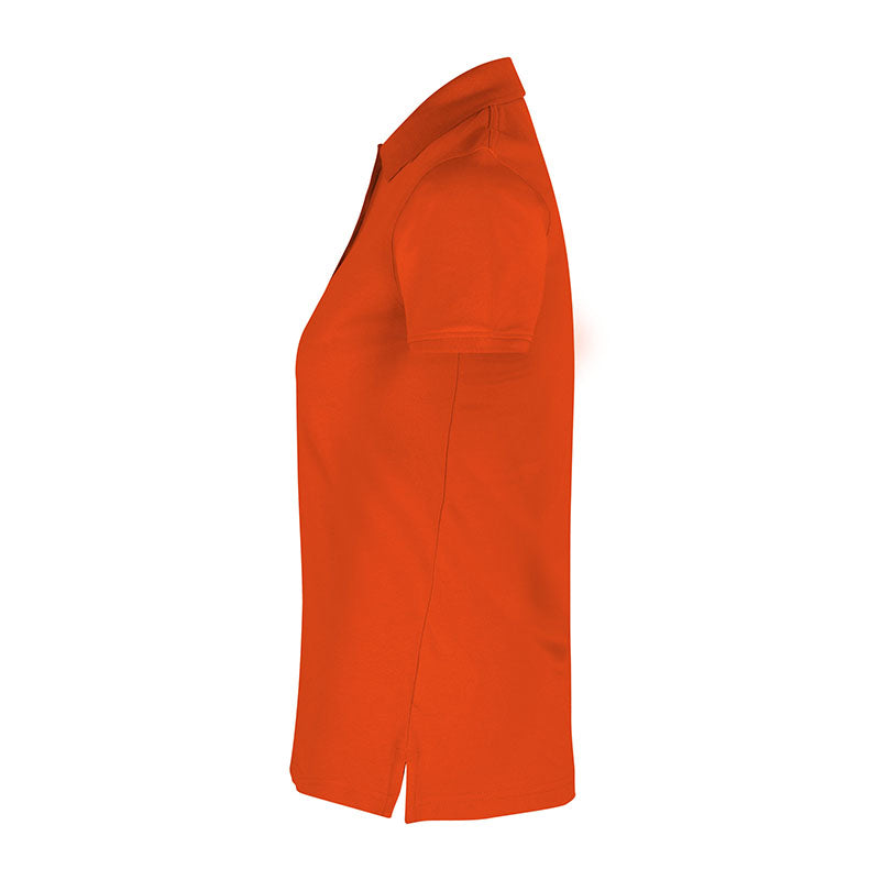 Poloshirt Stretch Dame, Orange