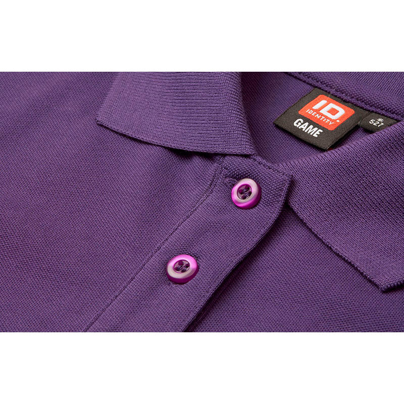 Poloshirt Stretch Dame, Lilla