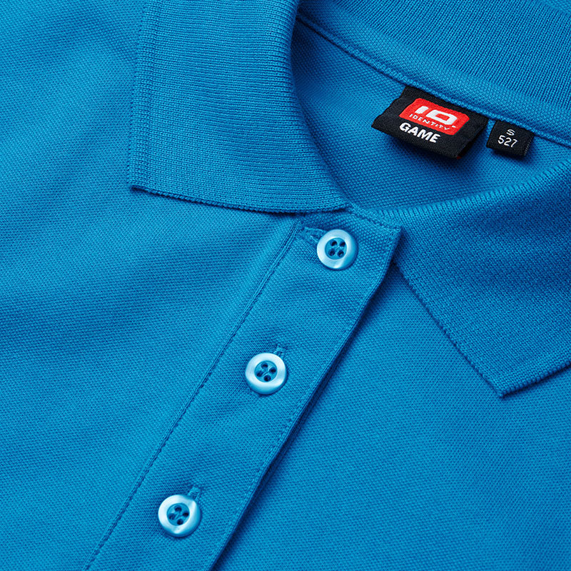 Poloshirt Stretch Dame, Turkis