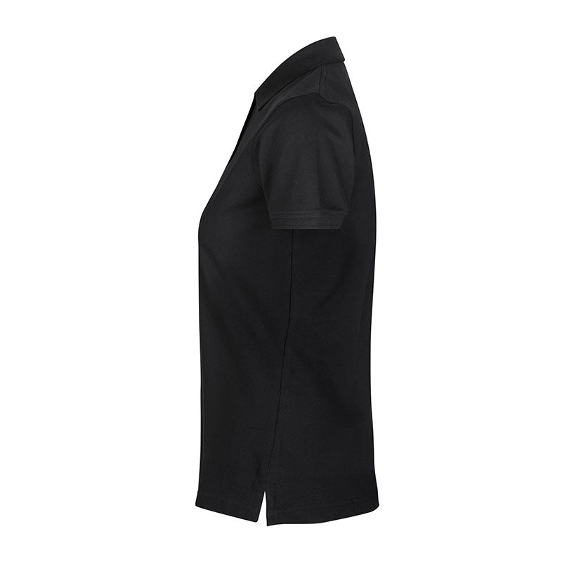 Poloshirt Stretch Dame, Sort