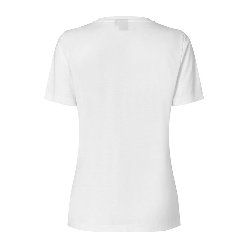 EASE T-shirt Dame, Hvid