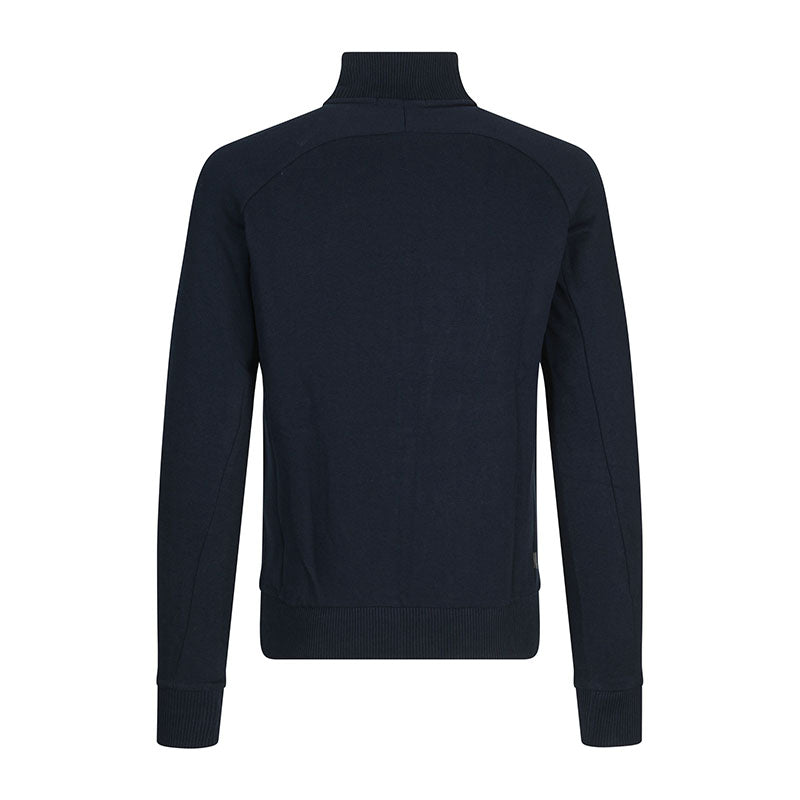 Sweat Zip Cardigan Herre, Navy