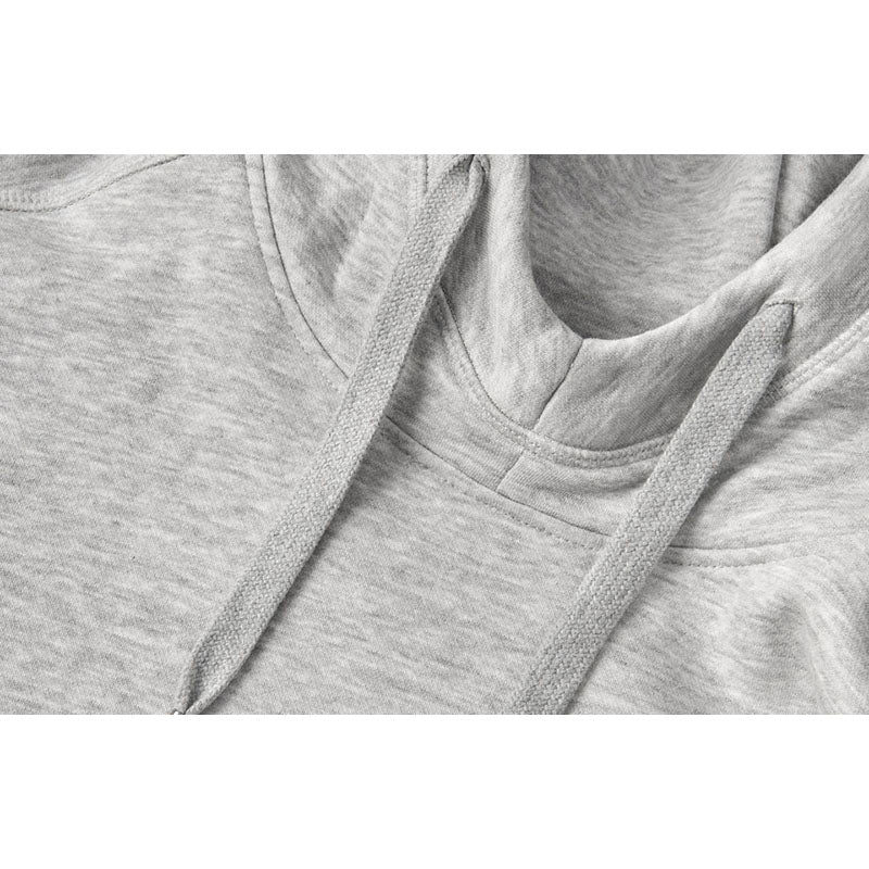 Core Hoodie Herre, Lys gråmeleret