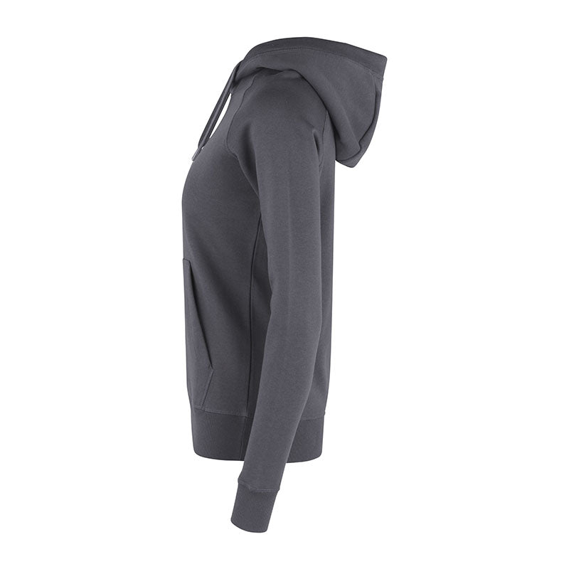 Core Hoodie Dame, Silvergrey