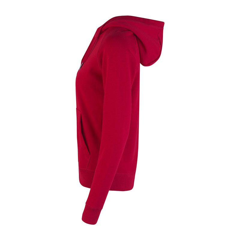 Core Hoodie Dame, Rød