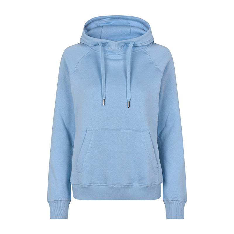 Core Hoodie Dame, Lyseblå