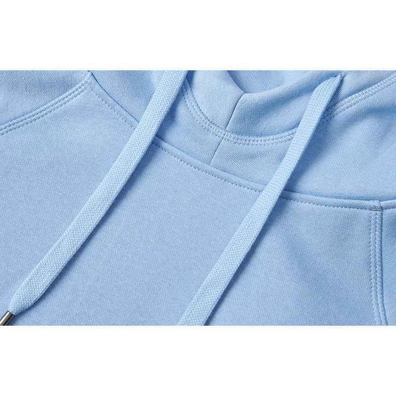 Core Hoodie Dame, Lyseblå