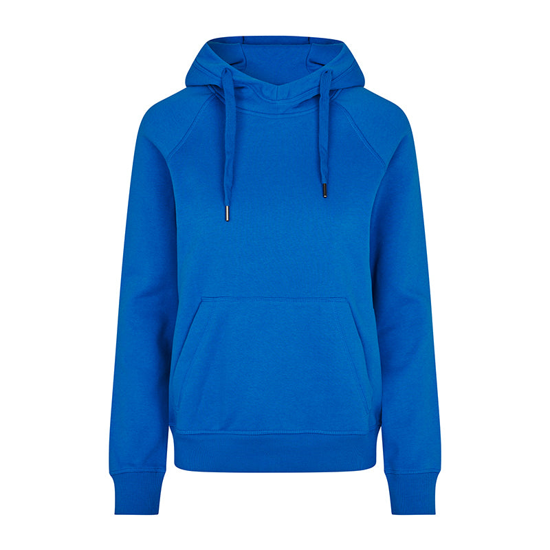 Core Hoodie Dame, Blå