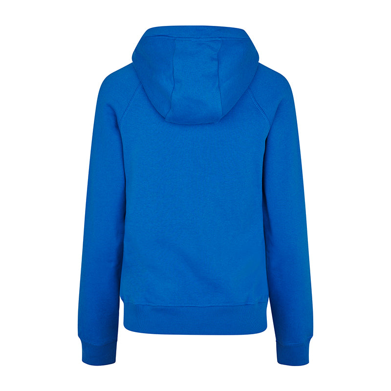 Core Hoodie Dame, Blå