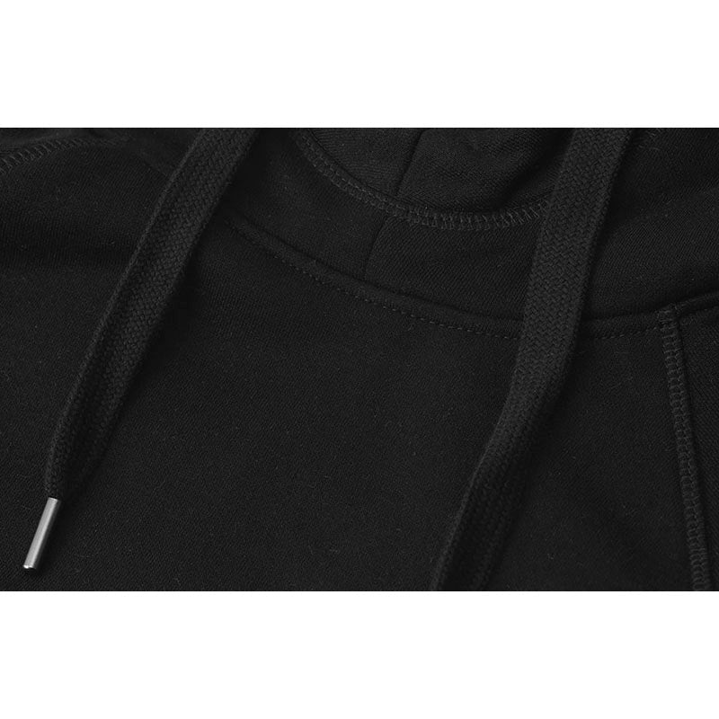 Core Hoodie Dame, Sort