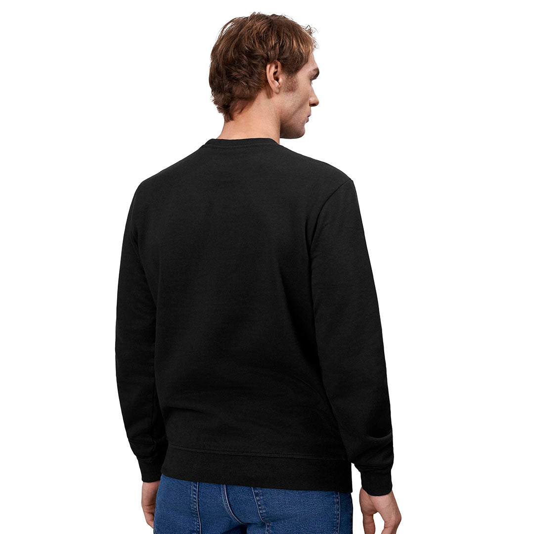 Økologisk sweatshirt, sort