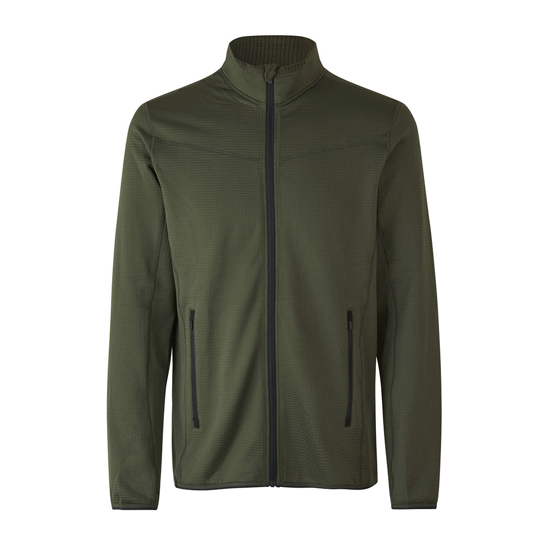 Stretch Comfort Cardigan, Oliven